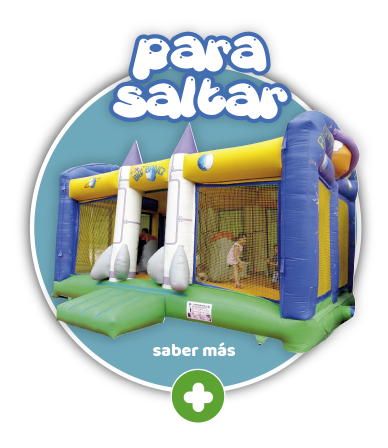 Hinchables y atracciones para saltar