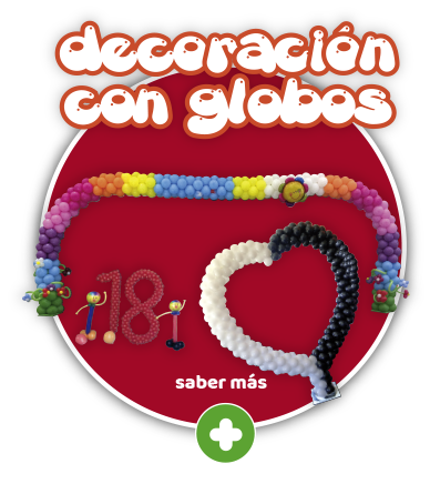 Decoración con globos