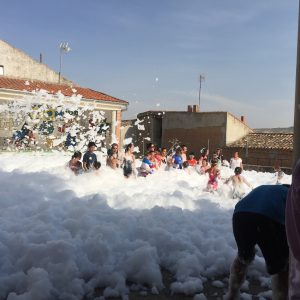 fiesta de espuma