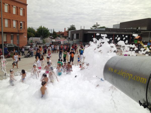 fiesta de espuma