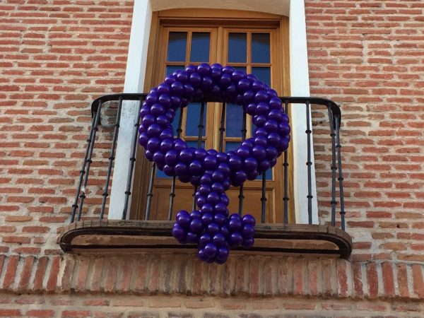 decoración con globos